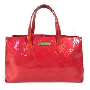 LOUIS VUITTON M93643 MonogramVernis Wilshere-Boulevard Tote Bag Hand Bag